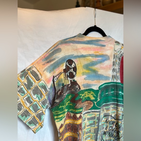 Brave little tailor vintage jou jou Mickey and Minnie tee - Picture 6 of 6